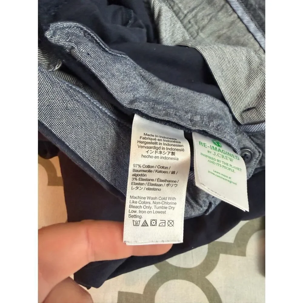 J.Crew 484 Slim-fit stretch chino pant Size 31x30